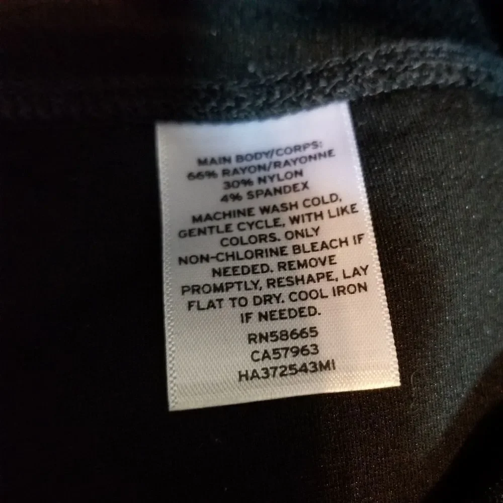 ‎Halogen Black Pencil Skirt Size Small